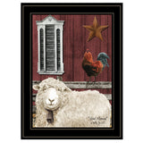 Good Morning 2 Black Framed Print Wall Art