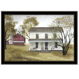 Summer Afternoon 4 Black Framed Print Wall Art