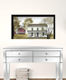 Summer Afternoon 4 Black Framed Print Wall Art