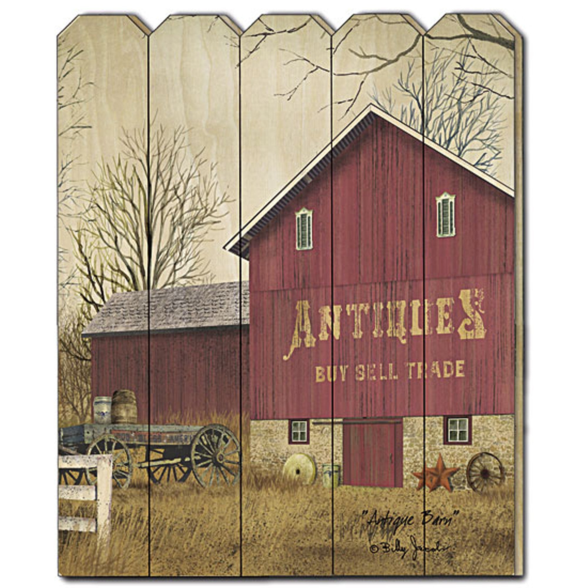 Antique Barn 1 Unframed Print Wall Art