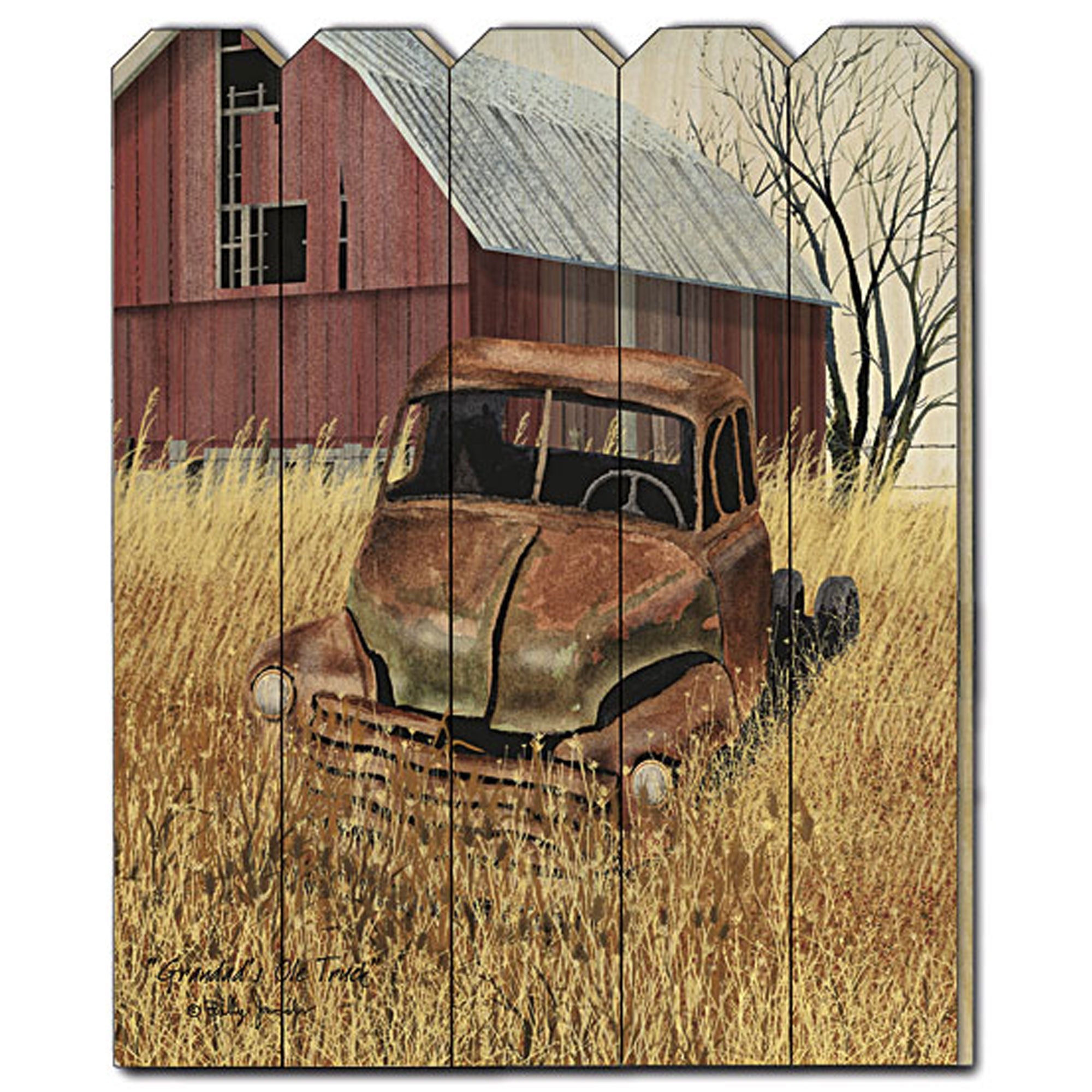 Granddads Old Truck 1 Unframed Print Wall Art