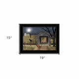 Sleepy Hollow Bridge 2 Black Framed Print Wall Art