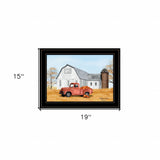 Pumpkin Harvest 2 Black Framed Print Wall Art