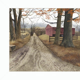 The Road Home 5 White Framed Print Wall Art