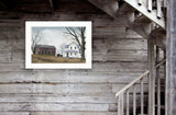 Sunday Service 1 White Framed Print Wall Art