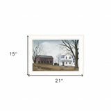 Sunday Service 1 White Framed Print Wall Art