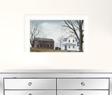 Sunday Service 1 White Framed Print Wall Art