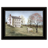 Spring At White House Farm 2 Black Framed Print Wall Art