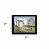 Spring At White House Farm 4 Black Framed Print Wall Art