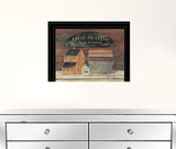 Hot Bath 6 Black Framed Print Wall Art