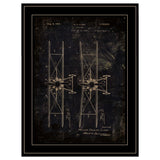 Airplane Patent I 2 Black Framed Print Wall Art