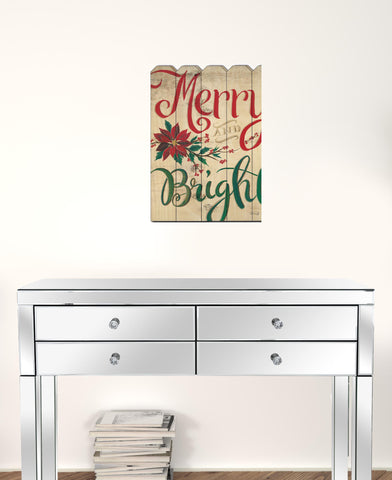 Merry & Bright Unframed Print Wall Art