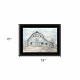 Rustic Beauty 2 Black Framed Print Wall Art