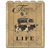 Farm Life Unframed Print Wall Art