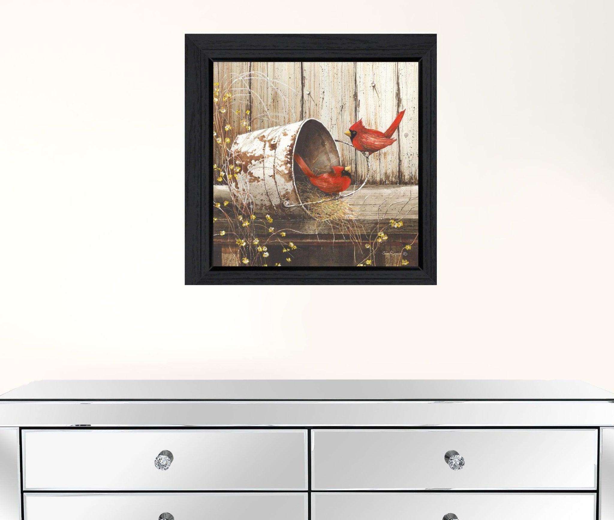 Playing Around 1 Black Framed Print Wall Art