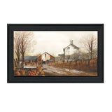 Autumns Bounty Black Framed Print Wall Art