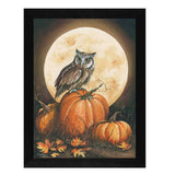 In The Pumpkin Patch Black Framed Print Wall Art