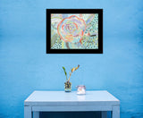 Bloom For Yourself 4 Black Framed Print Wall Art