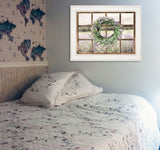 Country Gazing 3 White Framed Print Wall Art