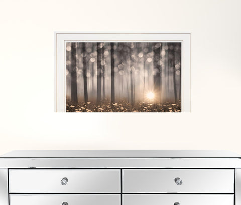 Enchanted Morning 1 White Framed Print Wall Art