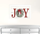 Christmas Joy 4 White Framed Print Wall Art