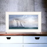 Adventure On The Seas 1 White Framed Print Wall Art