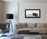 Solitude 2 Black Framed Print Wall Art