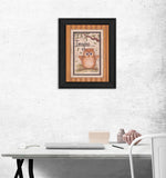 Imagine Black Framed Print Wall Art