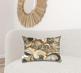 Set Of Three 18" X 18" White And Beige Seashells Zippered Nautical Throw Indoor Outdoor Pillow