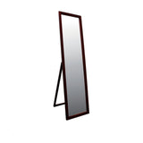 Brown Rectangle Cheval Standing Mirror