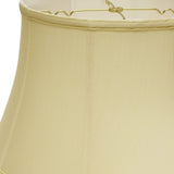 15" Antique White Drum Monay Shantung Lampshade