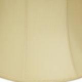 19" Antique White Drum Monay Shantung Lampshade