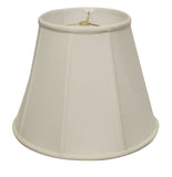 16" White Slanted Empire Monay Shantung Lampshade