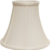 18" White Premium Bell Monay Shantung Lampshade