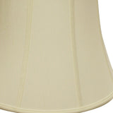 16" Ivory Altered Bell Monay Shantung Lampshade