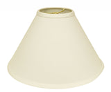 13" Ivory Deep Cone No Slub Lampshade