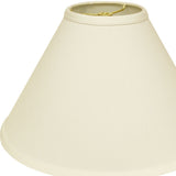 13" Ivory Deep Cone No Slub Lampshade