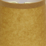 5" Canvas Set of 6 Chandelier Kraft Paper Lampshades