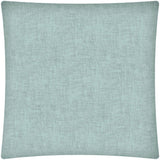 17" X 17" Seafoam Zippered Polyester Solid Color Throw Pillow Cover