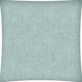 17" X 17" Seafoam Zippered Polyester Solid Color Throw Pillow Cover