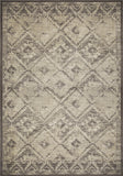 5' X 8' Gray Abstract Dhurrie Area Rug
