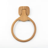 Traditional Solid Teak Wall Mount Towel Ring