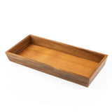 Traditional Solid Teak Vanity Tray