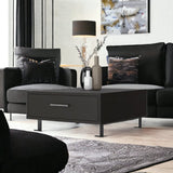 24" Black Wengue Coffee Table