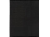 10' X 14' Black Non Skid Indoor Outdoor Area Rug