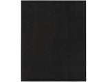 4' X 6' Black Non Skid Indoor Outdoor Area Rug