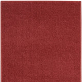 2' X 10' Brick Red Non Skid Indoor Outdoor Runner Rug