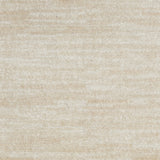 2' X 10' Ivory And Beige Non Skid Indoor Outdoor Runner Rug