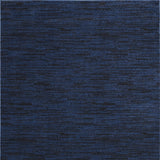 5' X 7' Midnight Blue Non Skid Indoor Outdoor Area Rug