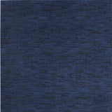 9' X 12' Midnight Blue Non Skid Indoor Outdoor Area Rug